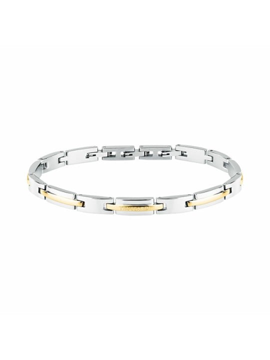 Trussardi Bracciale da uomo di lusso in acciaio T-Steel TJAXV27 uomo