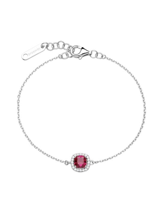 Brosway Bracciale coordinato in argento con rubino Fancy Passion in zirconi cubici FFB130 donna