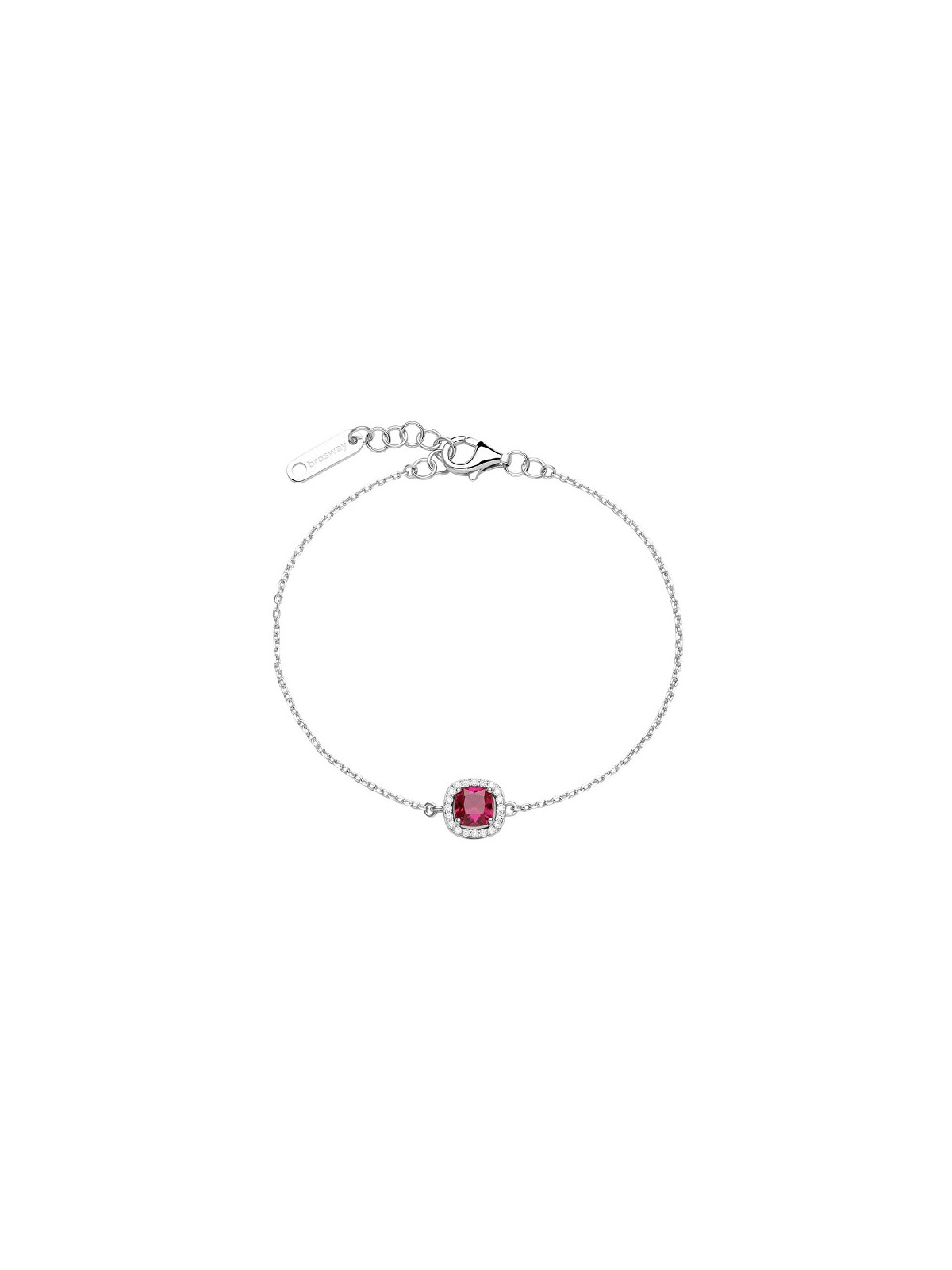 Brosway Bracciale coordinato in argento con rubino Fancy Passion in zirconi cubici FFB130 donna