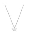 Emporio Armani Elegante collana in acciaio con logo EGS3169040 uomo