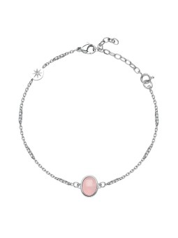 Brosway Delicato bracciale da donna con quarzo rosa Essential BNL141 donna