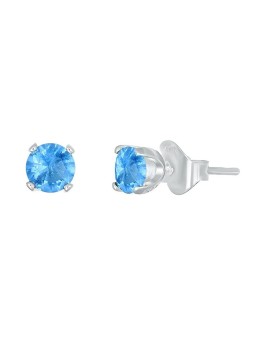 CRYSTalp Pietre argentate con cristallo azzurro chiaro Feel 42270.AQU.S donna