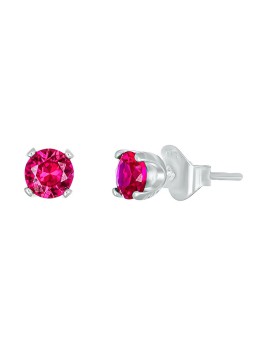 CRYSTalp Pietre argentate con cristallo fucsia Feel 42270.FUC.S donna