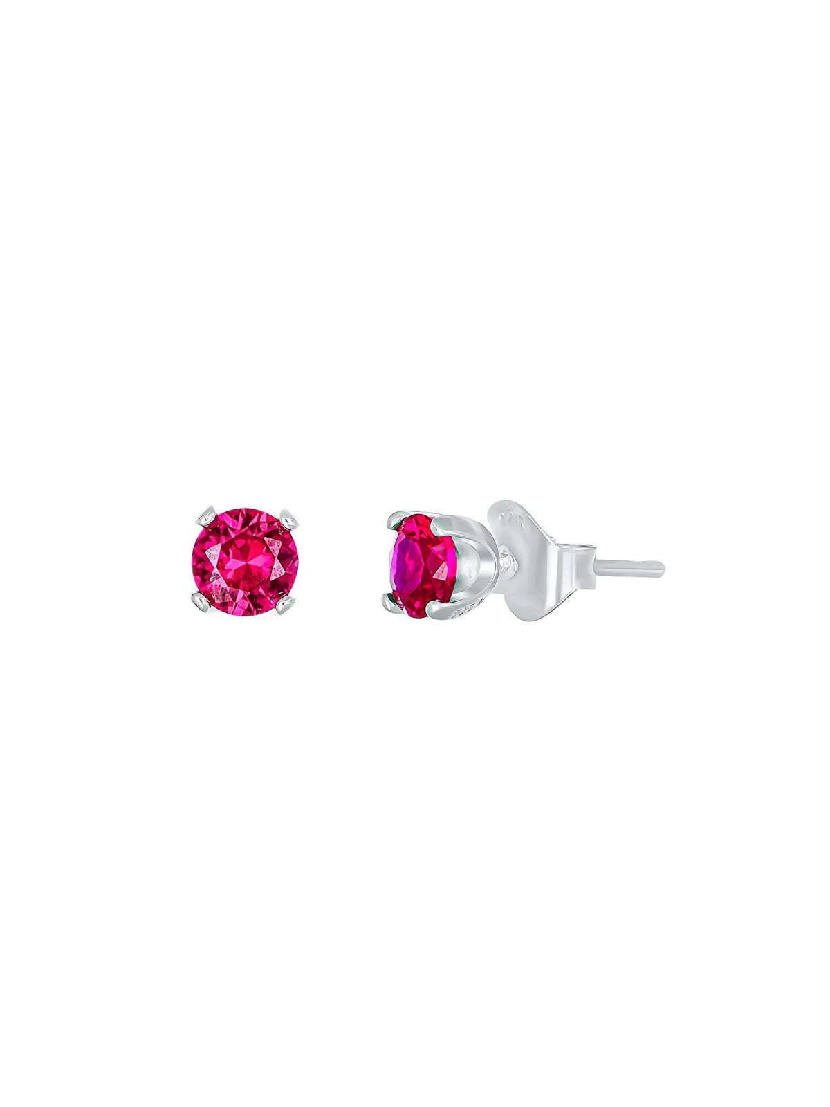 CRYSTalp Pietre argentate con cristallo fucsia Feel 42270.FUC.S donna