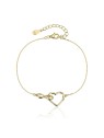 JVD Bracciale alla moda placcato oro con simboli SVLB0558XJ6GO18 donna