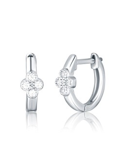 JVD Anelli in argento con zirconi Quadrifoglio SVLE2960X61BI00 donna