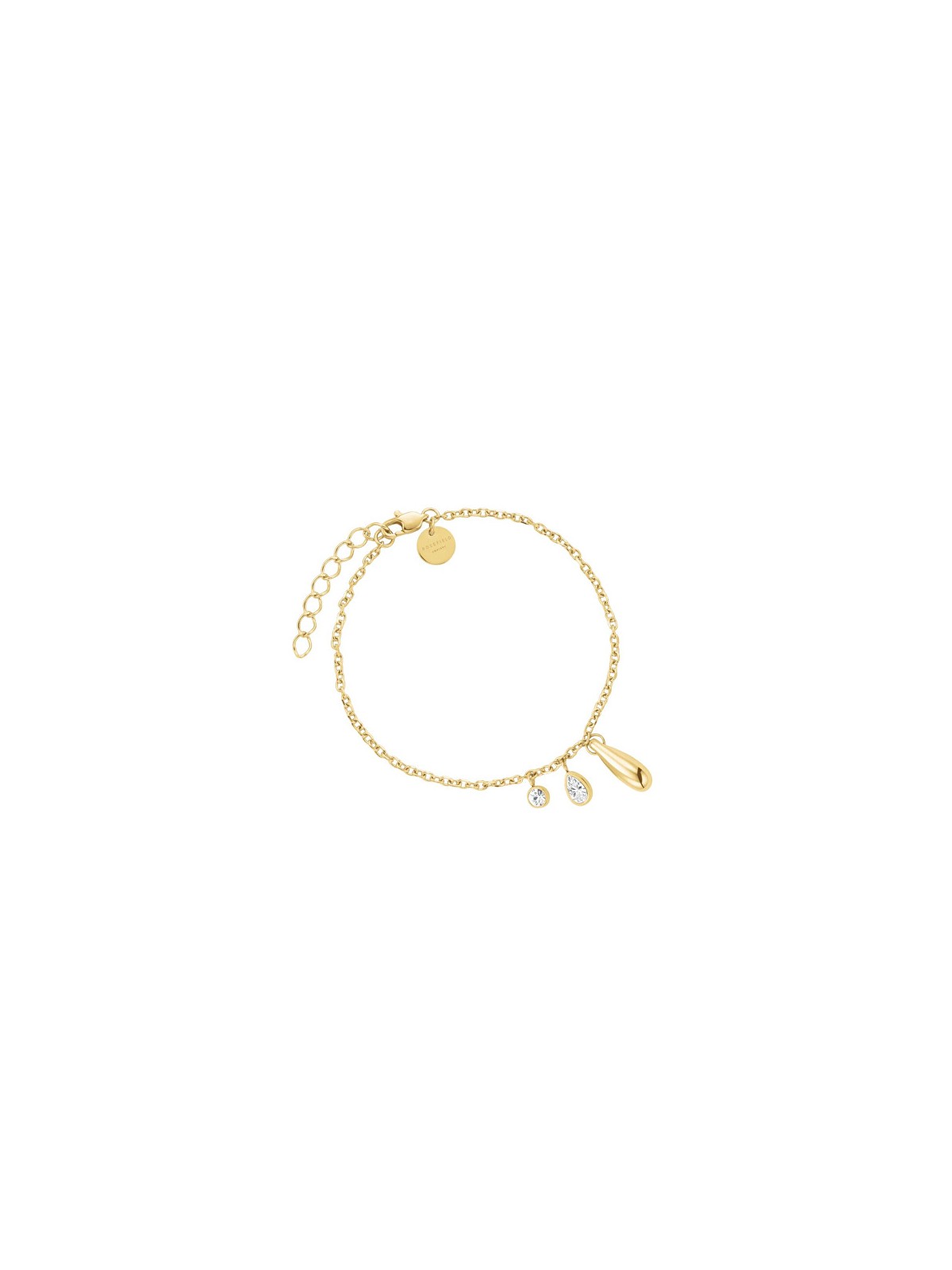 Rosefield Bracciale alla moda placcato oro con pendenti JBBCG-J1211 donna