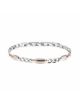 Trussardi Delicato bracciale bicolore da uomo T-Steel TJAXV38 uomo