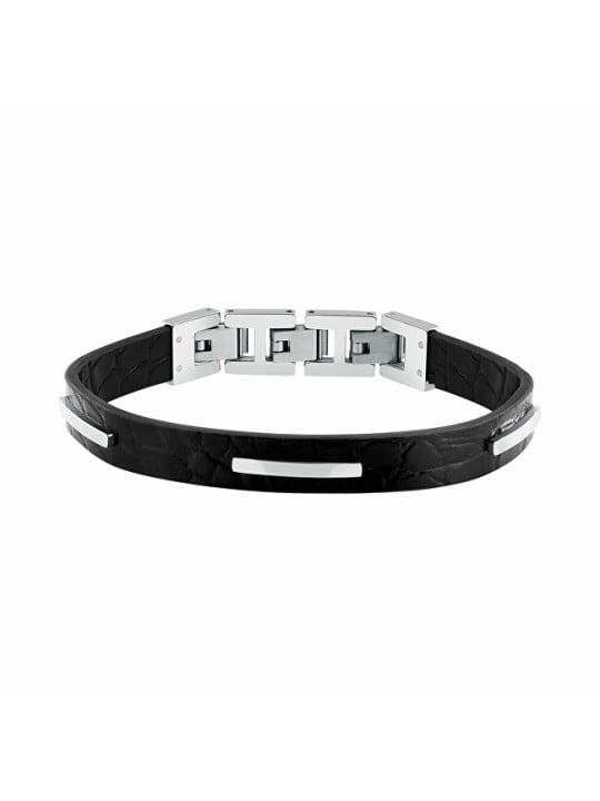 Trussardi Bracciale da uomo in pelle T-Leather TJAXZ09 uomo