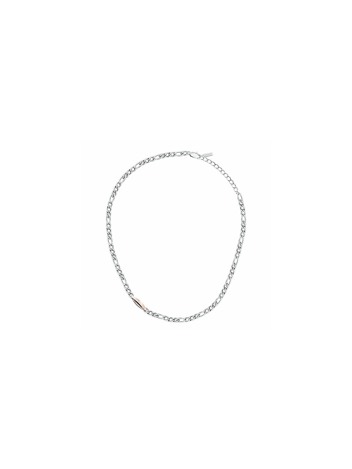 Trussardi Collana bicolore da uomo in acciaio T-Steel TJAXV32 uomo