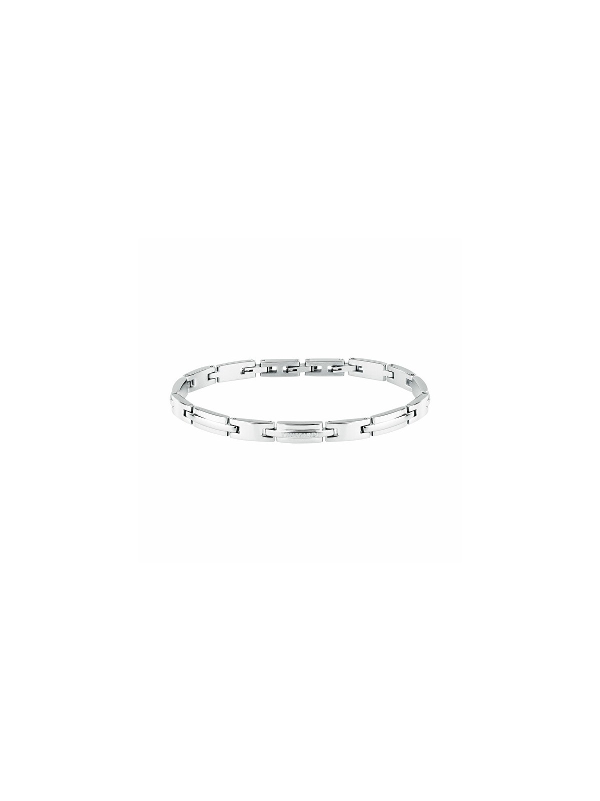 Trussardi Bracciale da uomo in acciaio senza tempo T-Steel TJAXV28 uomo