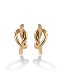 Marc Malone Orecchini placcati in oro Knot Ember MCE250382G donna