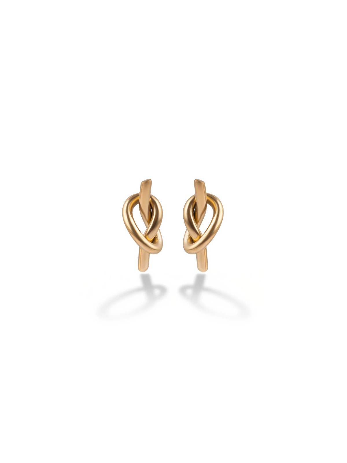 Marc Malone Orecchini placcati in oro Knot Ember MCE250382G donna