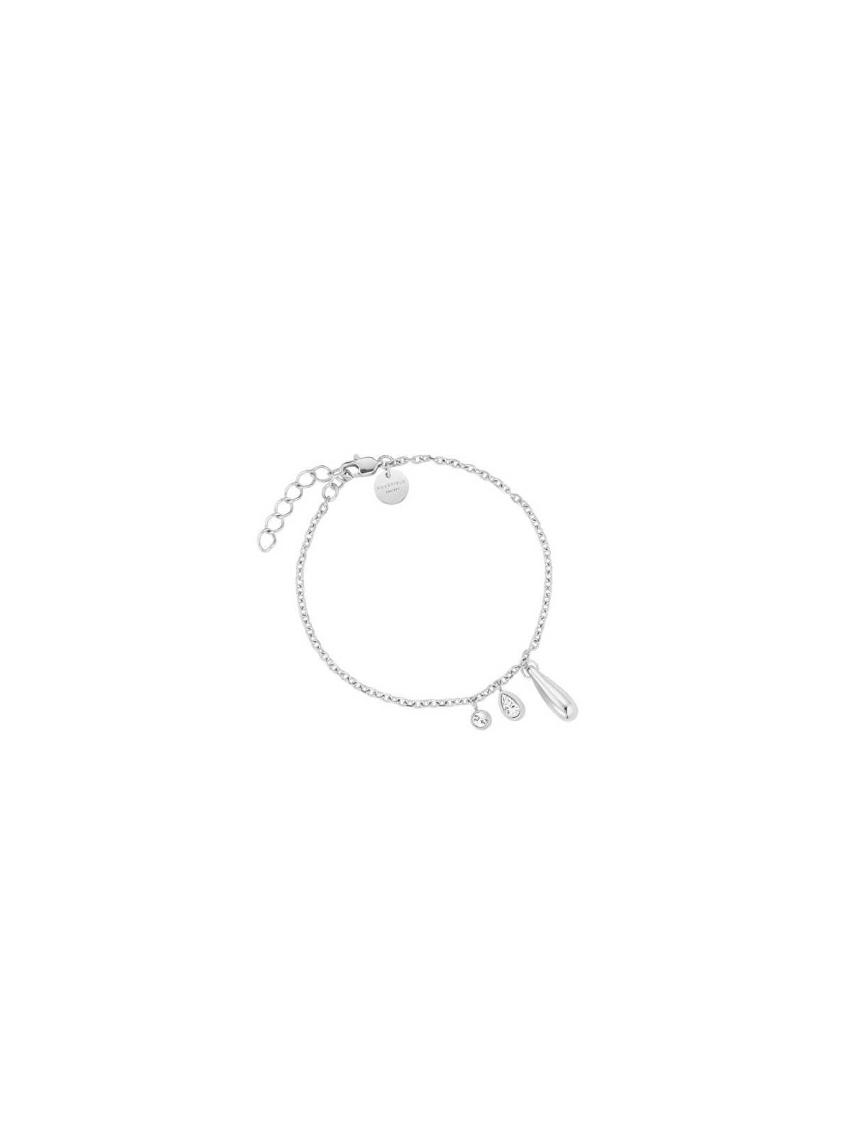 Rosefield Elegante bracciale in acciaio con ciondoli JBBCS-J1212 donna