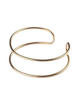 Emily Westwood Bracciale massiccio placcato oro Arlina EWB250336G donna