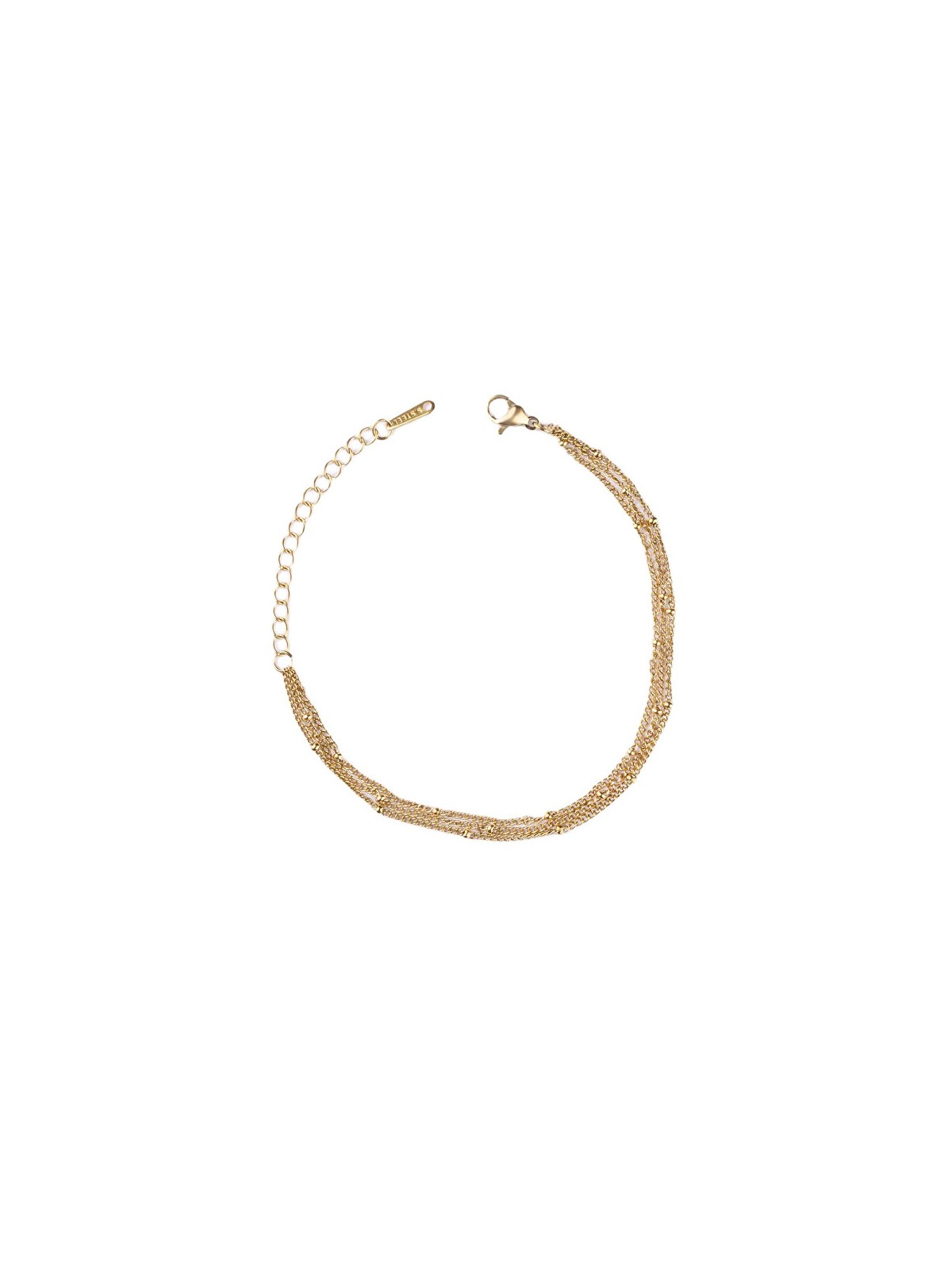 Emily Westwood Bracciale triplo placcato oro Myelisse EWB250358G donna