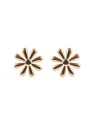 Emily Westwood Orecchini placcati in oro Flowers Xeloria EWE250372G donna
