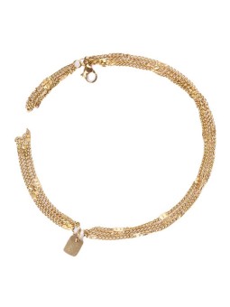 Emily Westwood Bracciale Alunara EWB250191G con tripla placcatura in oro donna
