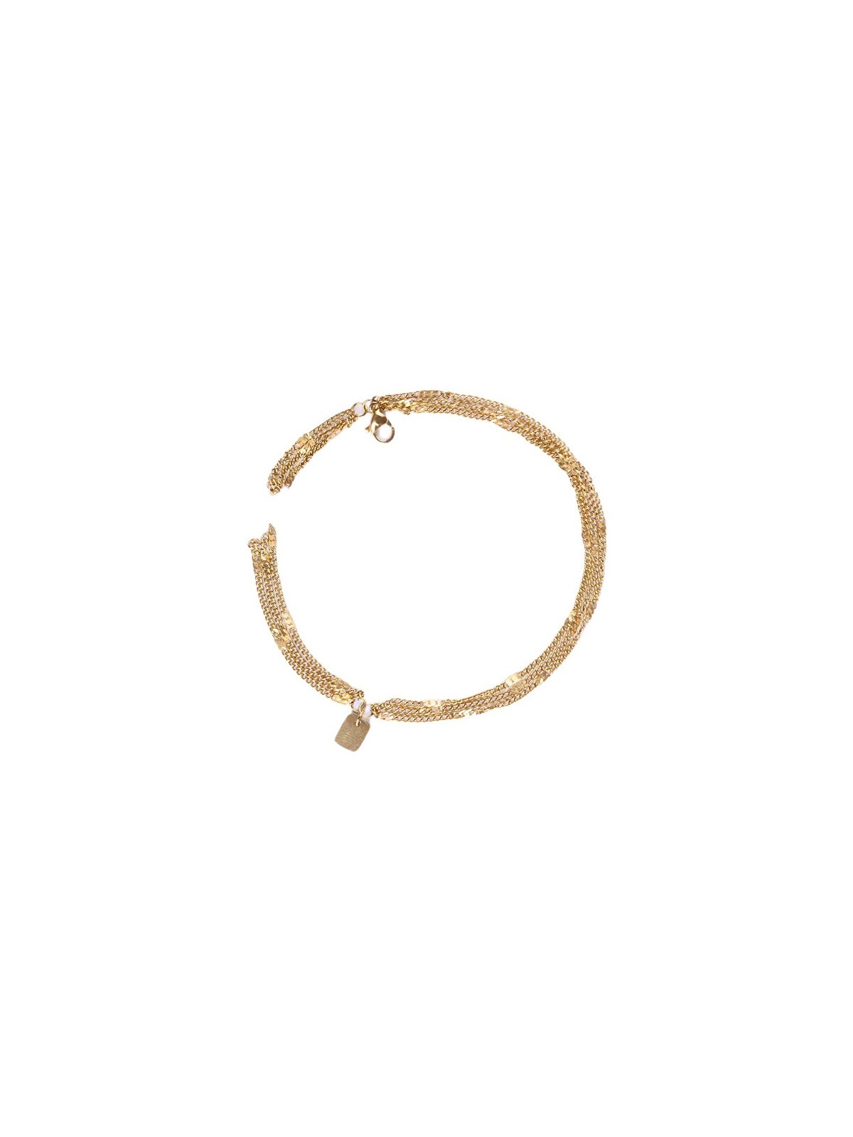 Emily Westwood Bracciale Alunara EWB250191G con tripla placcatura in oro donna