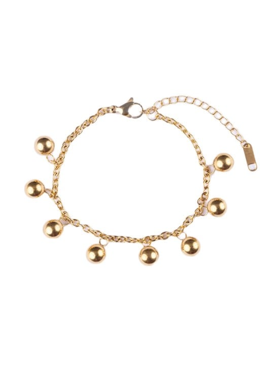 Marc Malone Bracciale coordinato placcato oro con pendenti Velin MCB250376G donna