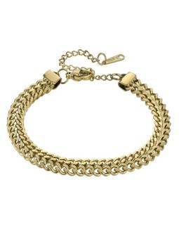 Marc Malone Elegante bracciale in acciaio placcato oro MCB24027G donna