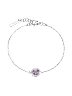 Brosway Bracciale coordinato in argento con zirconi cubici Fancy Magic Purple FMP123 donna