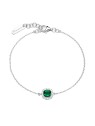 Brosway Bracciale coordinato in argento con zirconi cubici Fancy Life Green FLG139 donna
