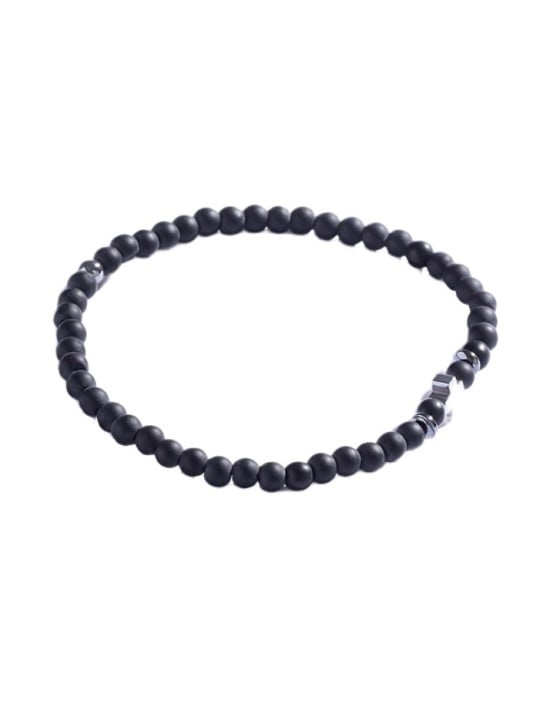 Marc Malone Elegante bracciale da uomo con perline MCGB5099 uomo