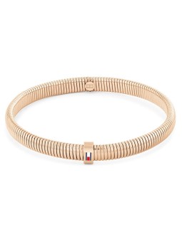 Tommy Hilfiger Bracciale di lusso in acciaio color bronzo Pulsera 2781006 donna