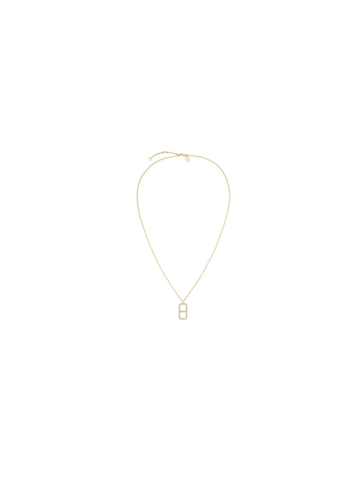 Rosefield Collana ottagonale fine placcata oro abbinata JNOCG-J1183 donna