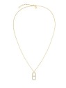 Rosefield Collana ottagonale fine placcata oro abbinata JNOCG-J1183 donna