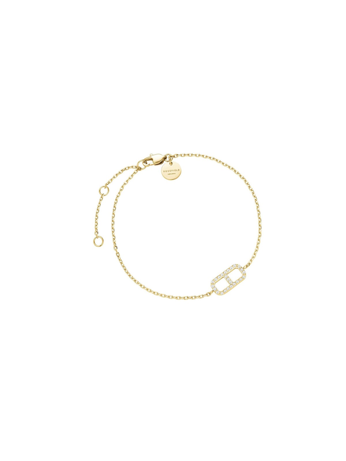 Rosefield Bracciale da donna senza tempo, modello Fine Octagon JBOCG-J1184 donna