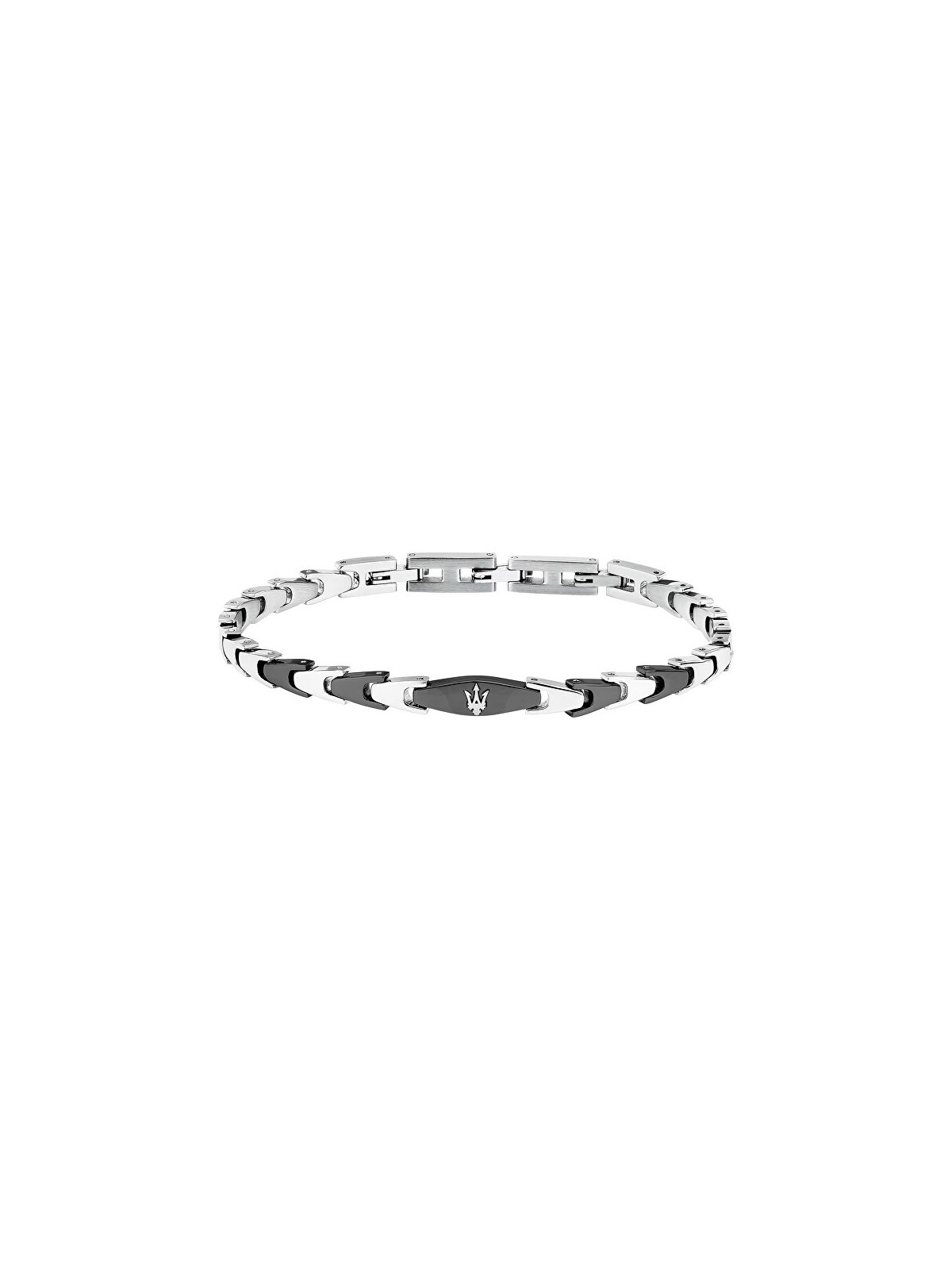 Maserati Bracciale da uomo in acciaio Iconic JM225AVD83 uomo