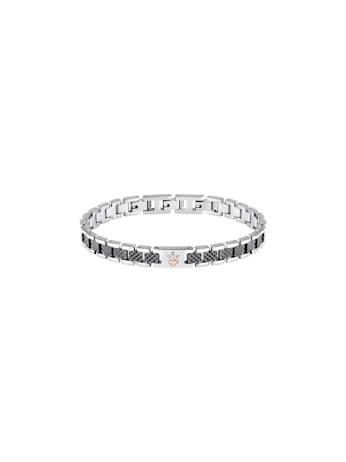 Maserati Iconico bracciale in acciaio da uomo JM225AVD86 uomo