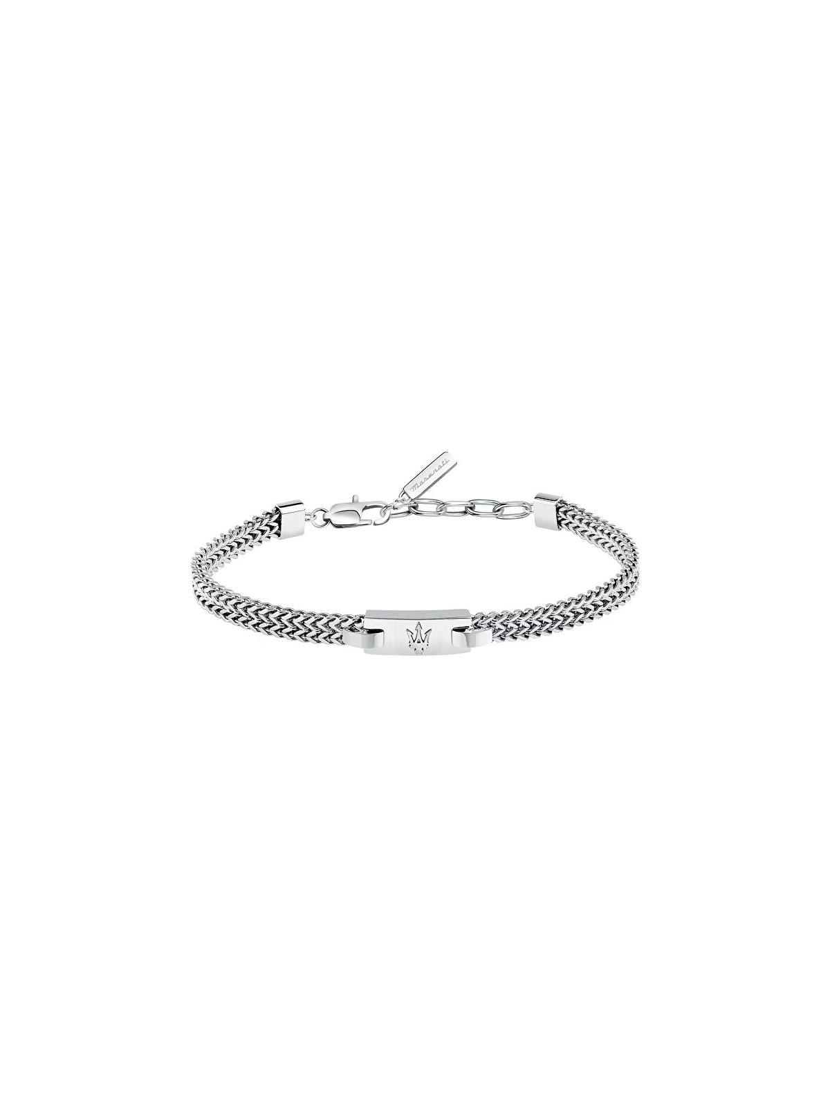 Maserati Bracciale da uomo in acciaio Iconic JM425AVD104 uomo