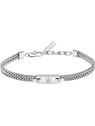 Maserati Bracciale da uomo in acciaio Iconic JM425AVD104 uomo