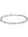 Maserati Bracciale da uomo moderno bicolore in acciaio Iconic JM425AVD107 uomo
