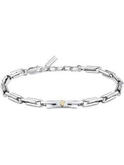 Maserati Elegante bracciale da uomo in acciaio Iconic JM425AVD108 uomo