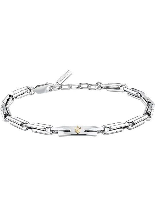 Maserati Elegante bracciale da uomo in acciaio Iconic JM425AVD108 uomo