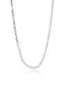 Viceroy Collana da uomo in acciaio con perle vere Beat 14226C01000 uomo