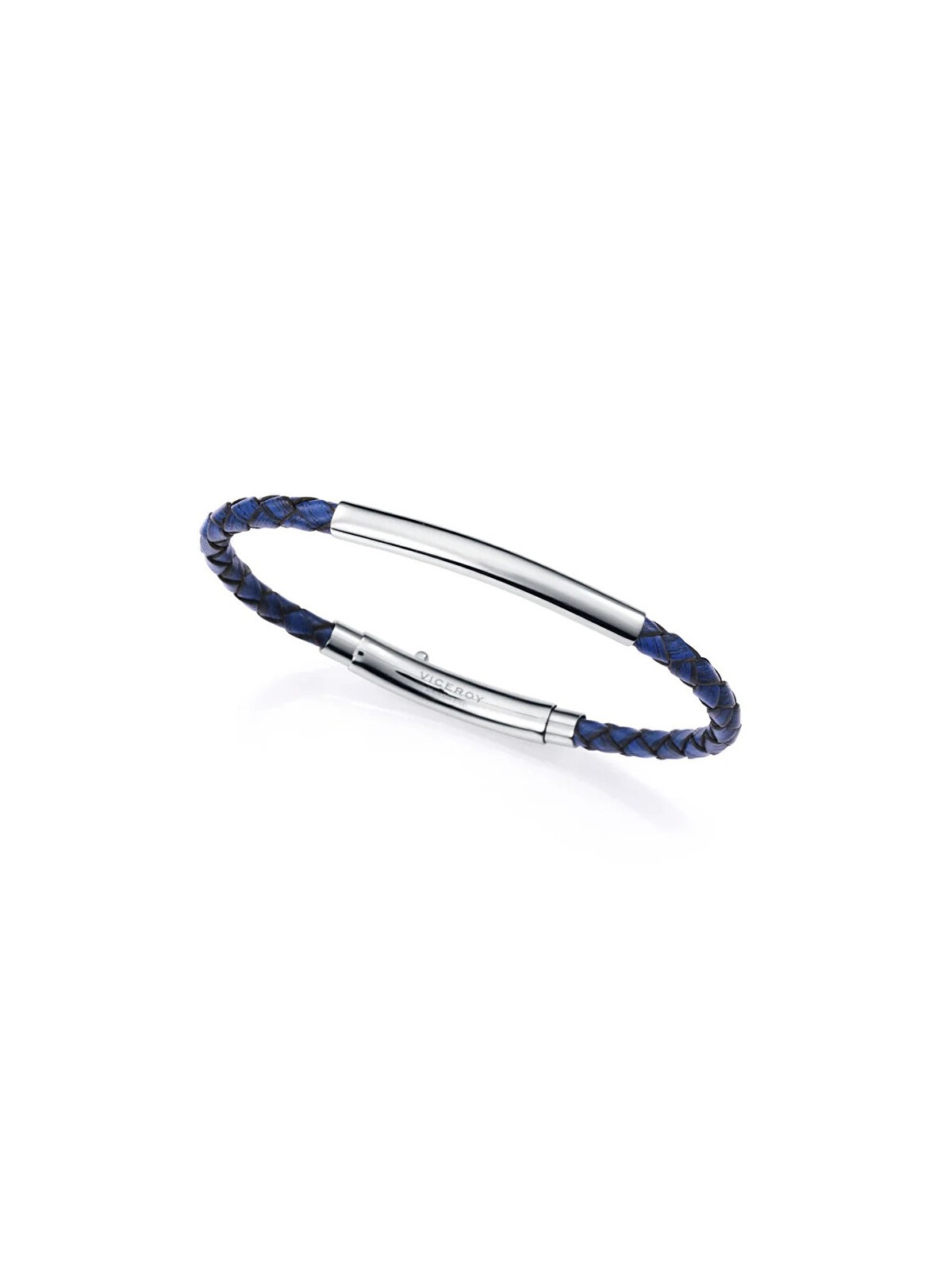 Viceroy Bracciale da uomo in pelle blu Magnum 15163P01013 uomo