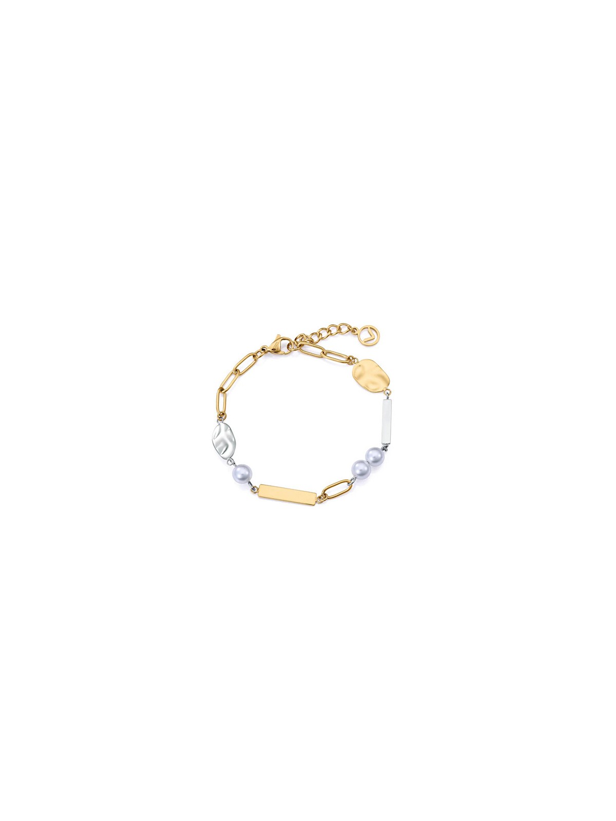 Viceroy Bracciale moderno con perle sintetiche Chic 75372P01019 donna