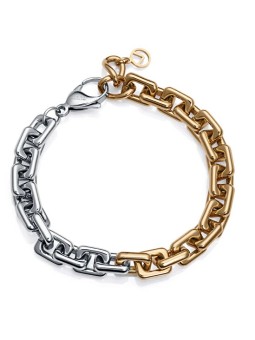 Viceroy Elegante bracciale bicolore in acciaio da donna, modello Chic 14197P01019 donna