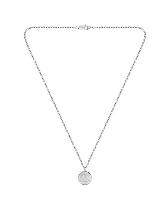 Hugo Boss Collana da uomo in acciaio Double B 1580761 uomo