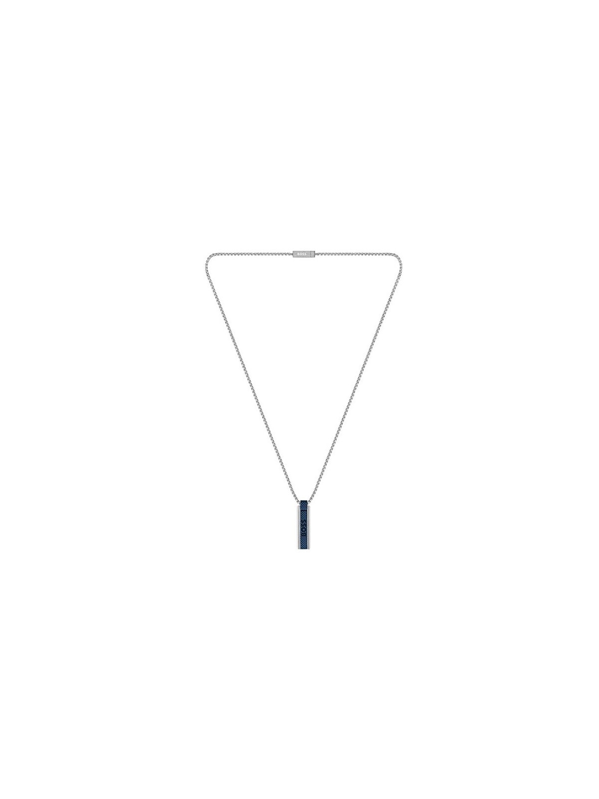 Hugo Boss Collana in acciaio con pendente da uomo Sakis 1580370 uomo