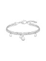 Hugo Boss Bracciale triplo in acciaio da donna Selena 1580767 donna