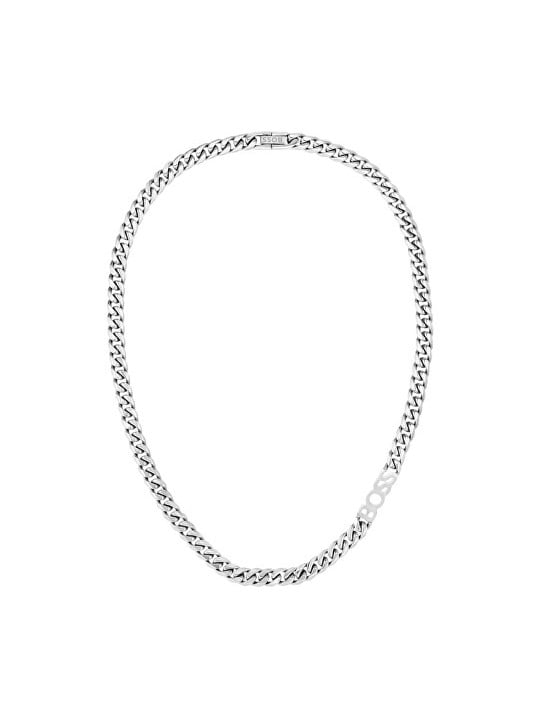 Hugo Boss Collana in acciaio distintiva da uomo Kassy 1580769 uomo