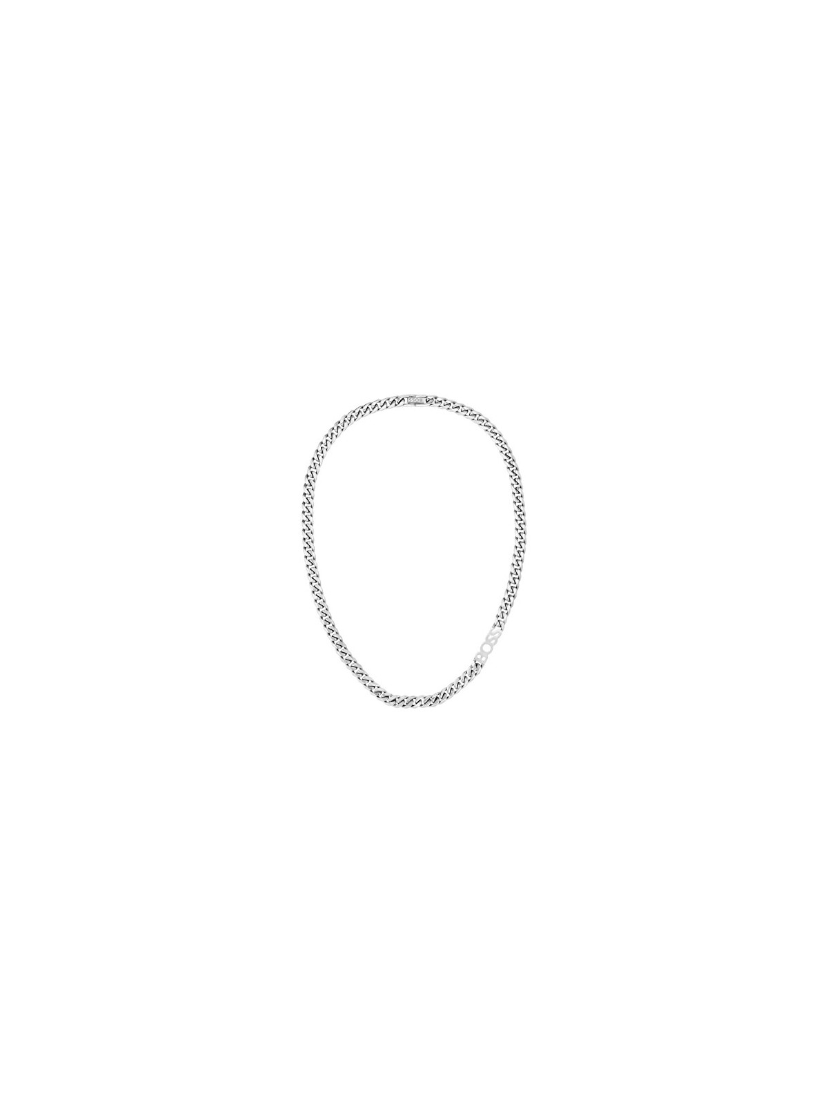 Hugo Boss Collana in acciaio distintiva da uomo Kassy 1580769 uomo