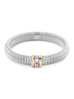 Tommy Hilfiger Braccialetto in acciaio giocoso da donna, braccialetti elasticizzati 2780994 donna