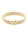 Tommy Hilfiger Braccialetto giocoso placcato oro per donna, braccialetti elasticizzati 2780995 donna